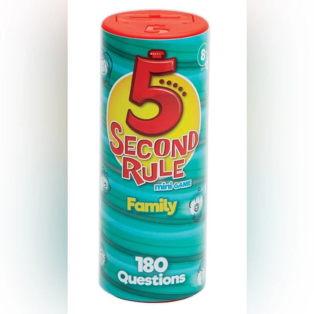 5 Second Rule Game Family Edition (Mini Tube)
